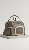 Pebble-Toned Pet Travel Tote